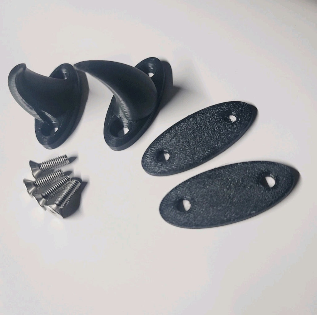 Honda CBR 125 250 300 500 600 650 1000 RR 600rr MIRROR BLOCK OFF PLATES HORN