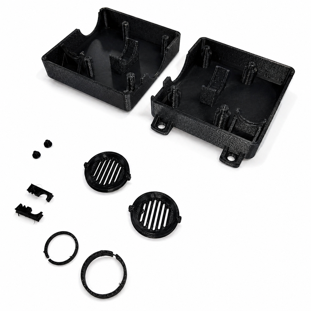 Motorcycle Air Compressor Case for Hyper Tough Tire Pump Compact ABS Housing – DIY Air Ride / Air Shifter