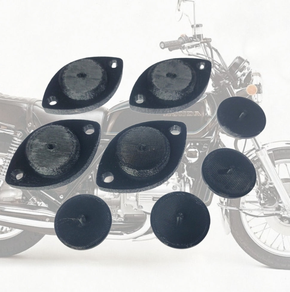 Honda GL1000 Exhaust Port Block-Off Kit | Engine Soaking & Storage Tool (1975-1979)