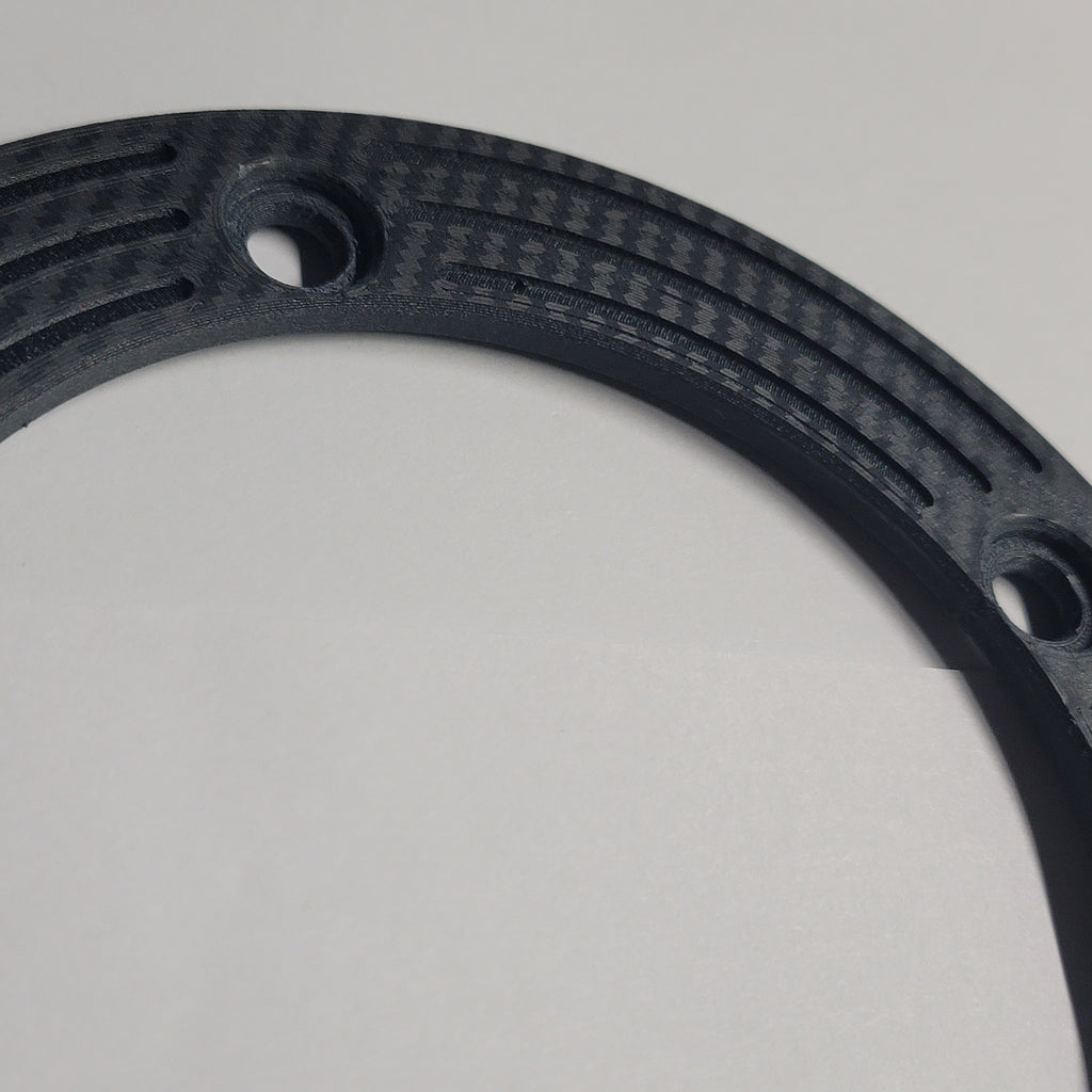 2021–2026 Suzuki Hayabusa (GSX1300R) Racing Rear Brake Rotor Block-Off Plate – ABS Carbon Fiber Light Weight