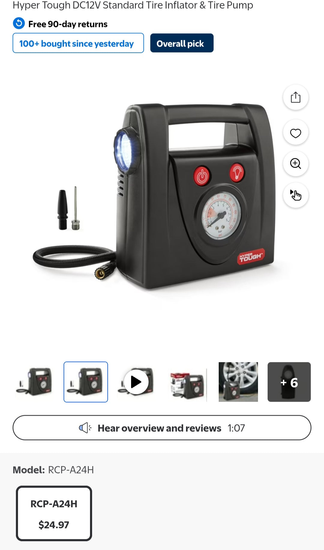 Motorcycle Air Compressor Case for Hyper Tough Tire Pump Compact ABS Housing – DIY Air Ride / Air Shifter