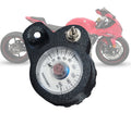 Motorcycle Air Gauge & Compressor Switch Mount | Air Shifter & Air Ride Switch Housing | Universal Drag Bike Gauge Bracket