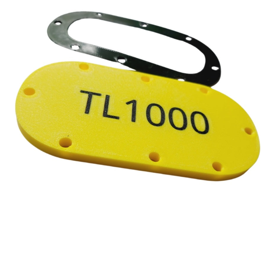 Suzuki TL1000R / TL1000S Fuel Tank Block-Off Plate with Rubber Seal