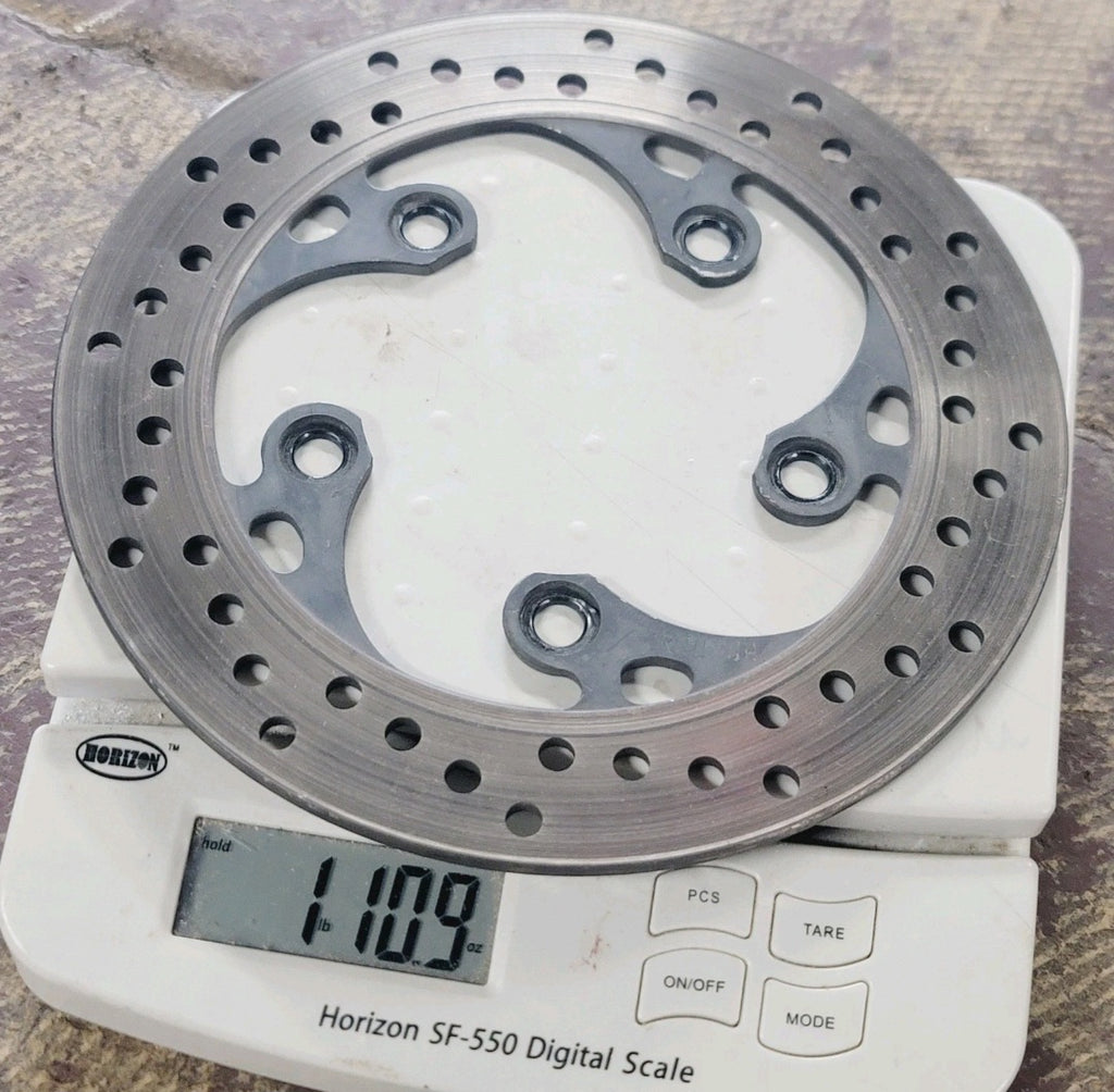 Rear Brake Rotor Delete Block Off Plate – Suzuki GSXR 600/750/1000 & 1300 Hayabusa (2004–2024) – Racing Lightweight Carbon Fiber Reinforced