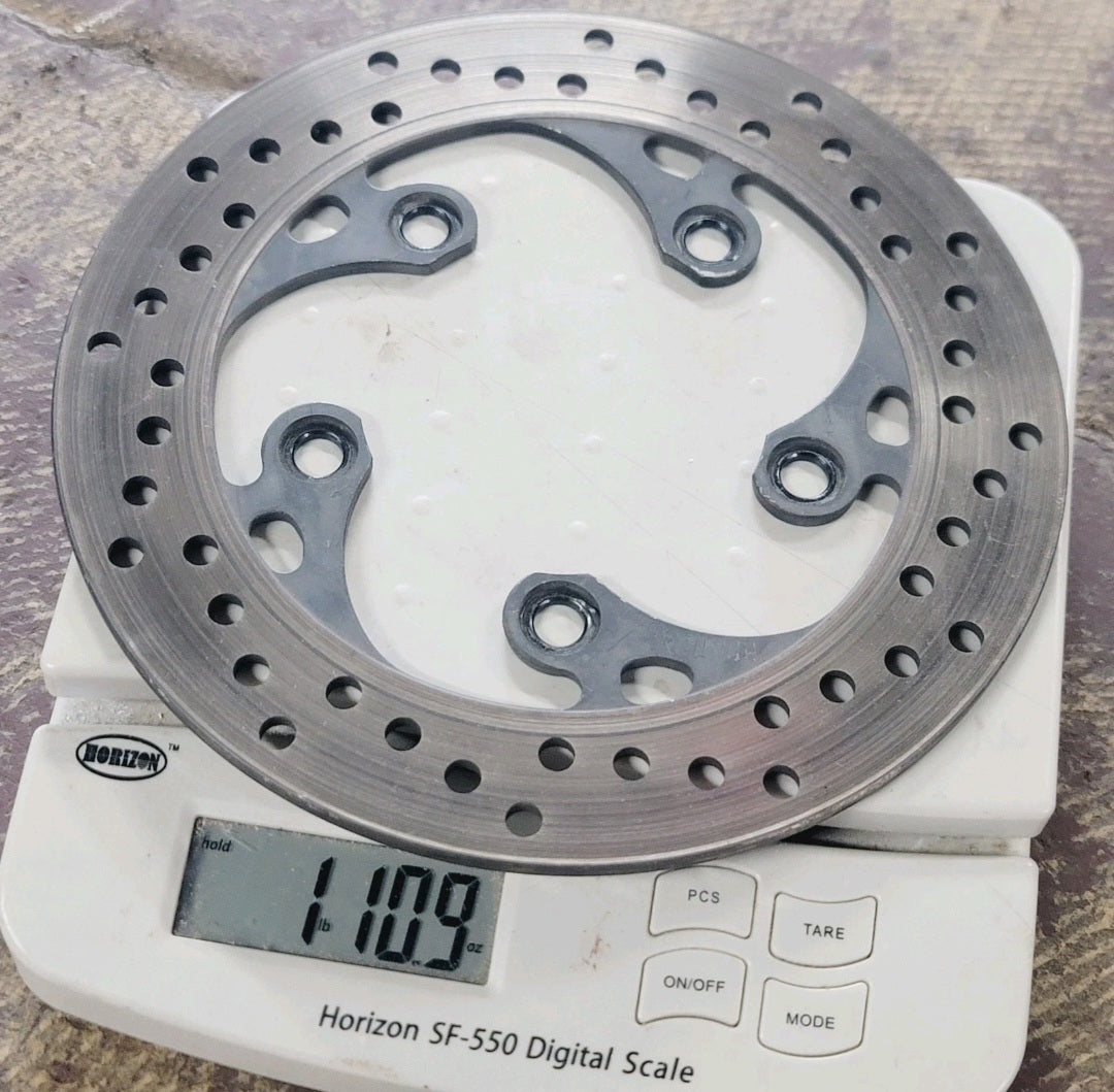 Rear Brake Rotor Delete Block Off Plate – Suzuki GSXR 600/750/1000 & 1300 Hayabusa (2004–2024) – Racing Lightweight Carbon Fiber Reinforced