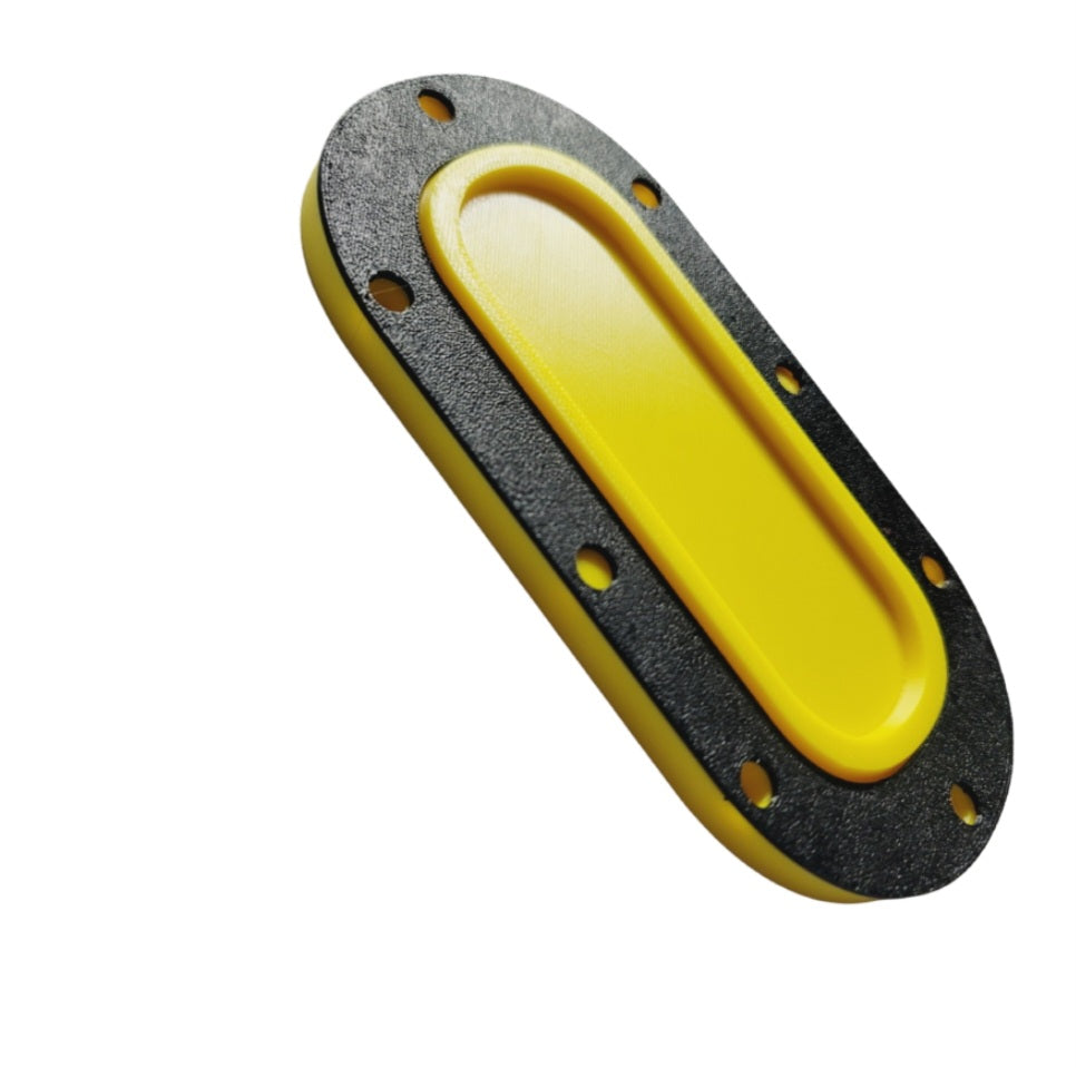 Suzuki TL1000R / TL1000S Fuel Tank Block-Off Plate with Rubber Seal