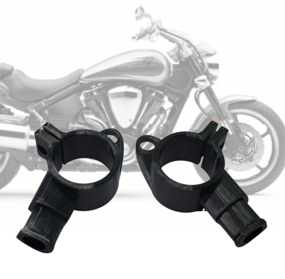 Yamaha Raider XV1900 Left Right Front Turn Signal Rubber Fork Mount Stalk 2008-2016