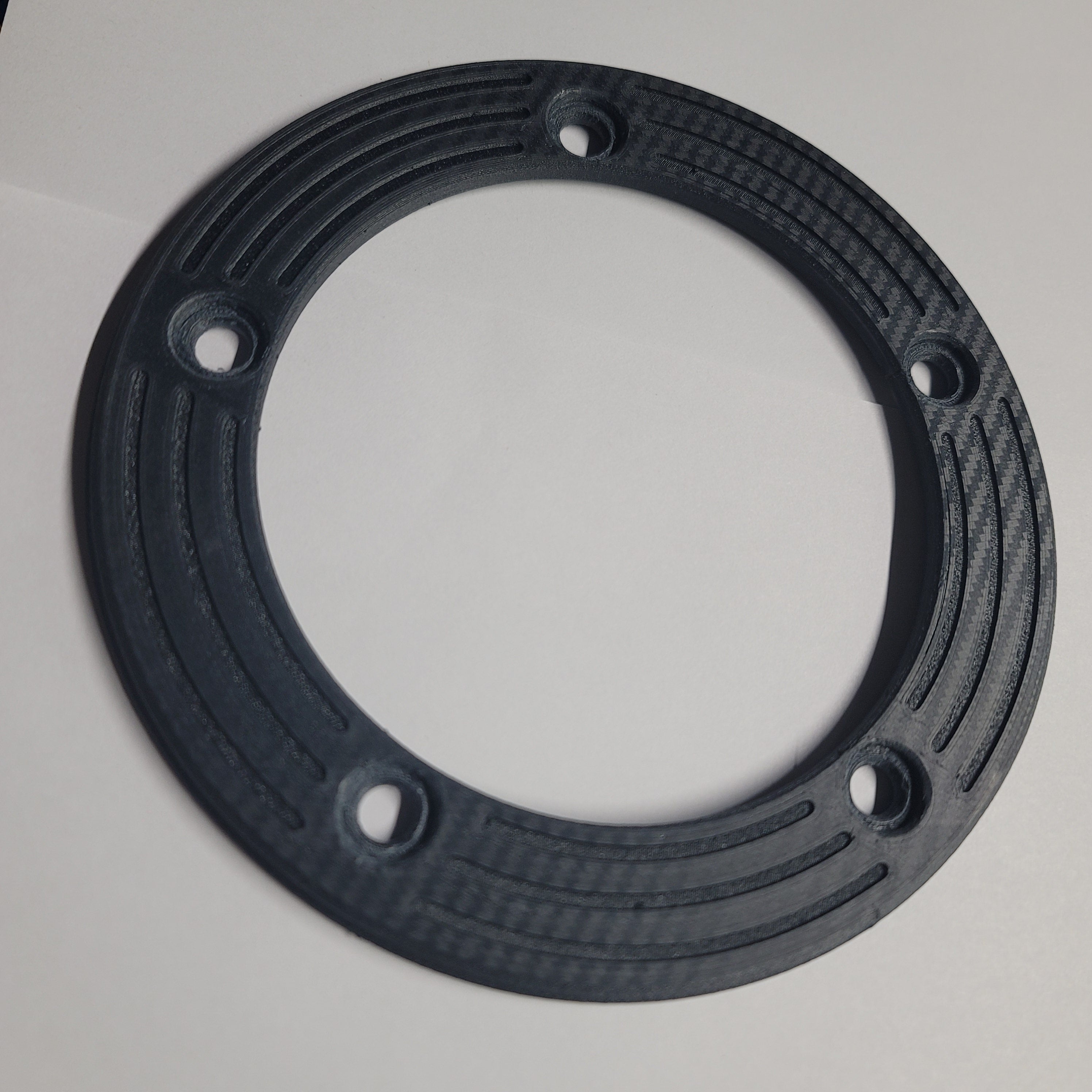 2021–2026 Suzuki Hayabusa (GSX1300R) Racing Rear Brake Rotor Block-Off Plate – ABS Carbon Fiber Light Weight